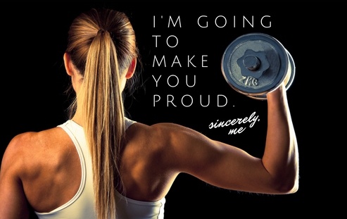 person lifting weights