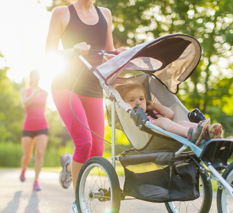 ways to workout with a toddler with you